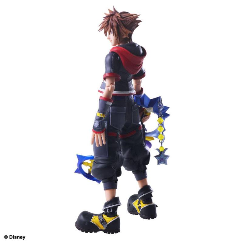 Kingdom Hearts III Play Arts Kai Action Figure Sora Ver. 2 Deluxe 22 cm