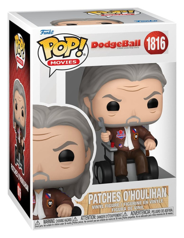 Dodgeball POP! Disney Vinyl Figures Patches 9 cm 1
