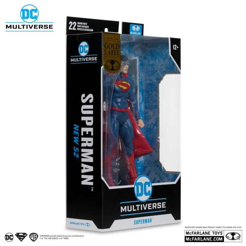 The New 52 DC Multiverse Action Figure Superman (Gold Label) 18 cm 7