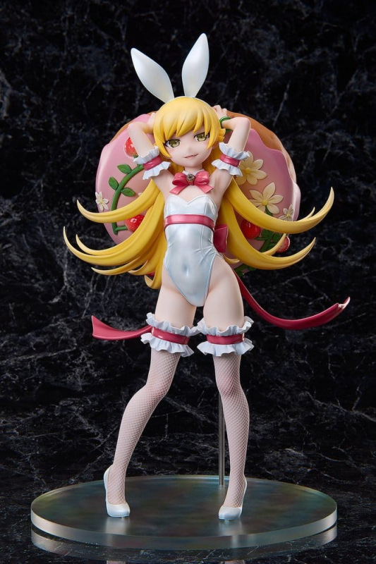 Monogatari Series PVC Statue 1/4 Shinobu Oshino White Bunny Ver. 35 cm 2