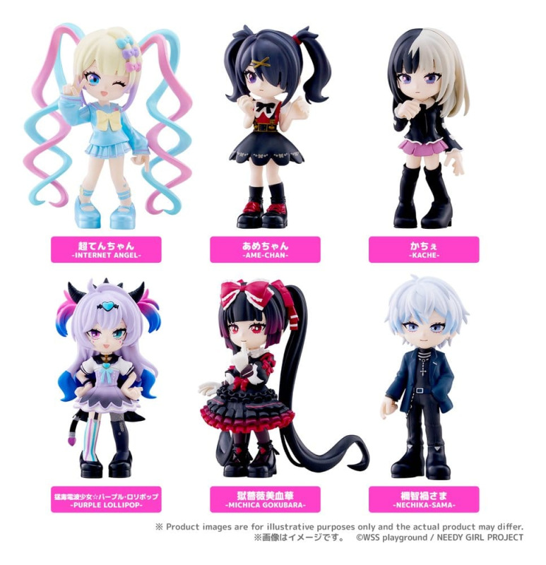 Needy Girl Overdose PalVerse Mini Figures Blind Box Display (6) 10