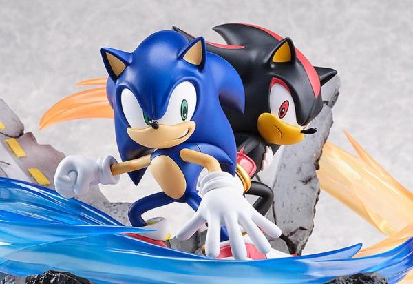 Sonic the Hedgehog Statue Super Situation Figure Sonic Adventure 2 21 cm