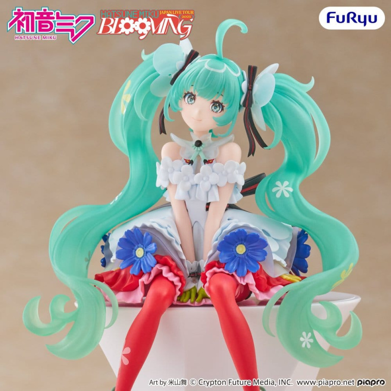 Hatsune Miku Noodle Stopper PVC Statue Hatsune Miku Japan Live Tour 2025 Blooming 14 cm 2