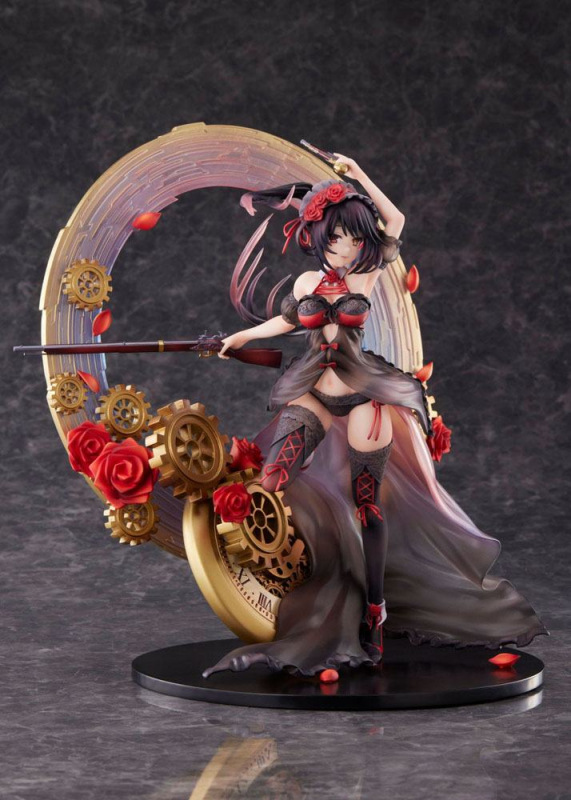 Date A Live IV PVC Statue 1/7 Kurumi Tokisaki Lingerie Swimwear Ver. 27 cm 6