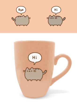 Pusheen Latte Mug Pusheen Says Hi