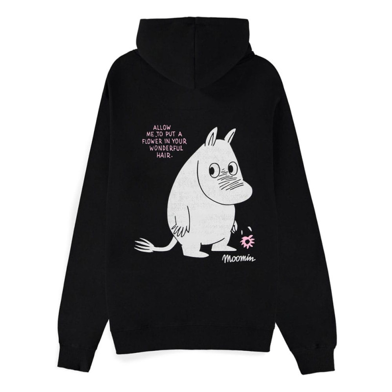 Moomins Zipper Hoodie Flower Size L