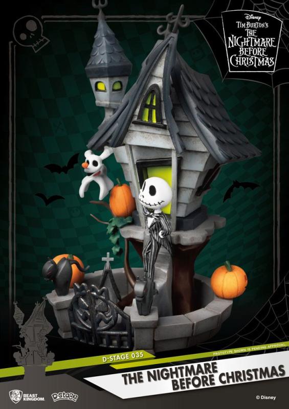 Nightmare before Christmas D-Stage PVC Diorama Jack's Haunted House 15 cm 5