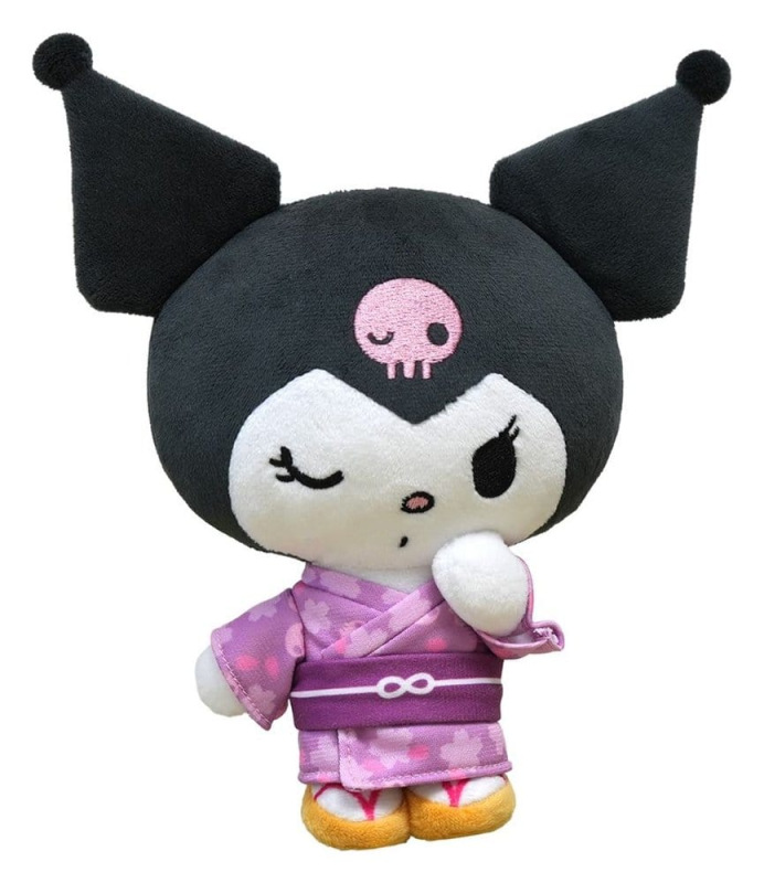 Sanrio Plush Figure Kuromi Kimono Version 22 cm