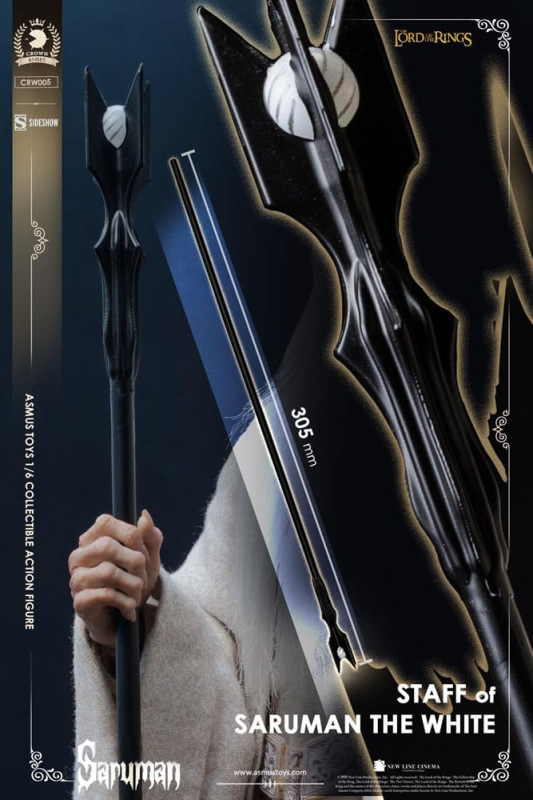 Lord of the Rings Action Figure 1/6 Saruman 31 cm 3