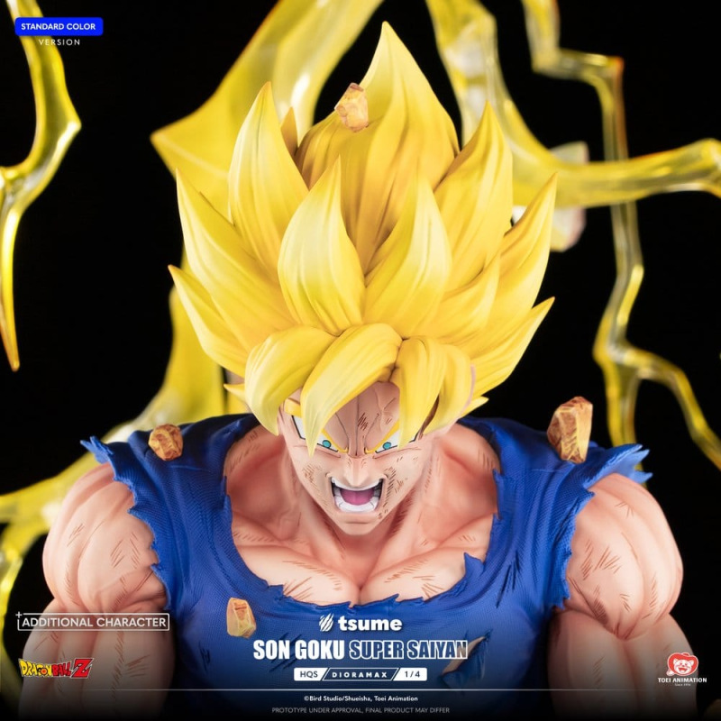 Dragon Ball Z HQS Dioramax Figure 1/4 Son Goku Super Saiyan 51 cm 4