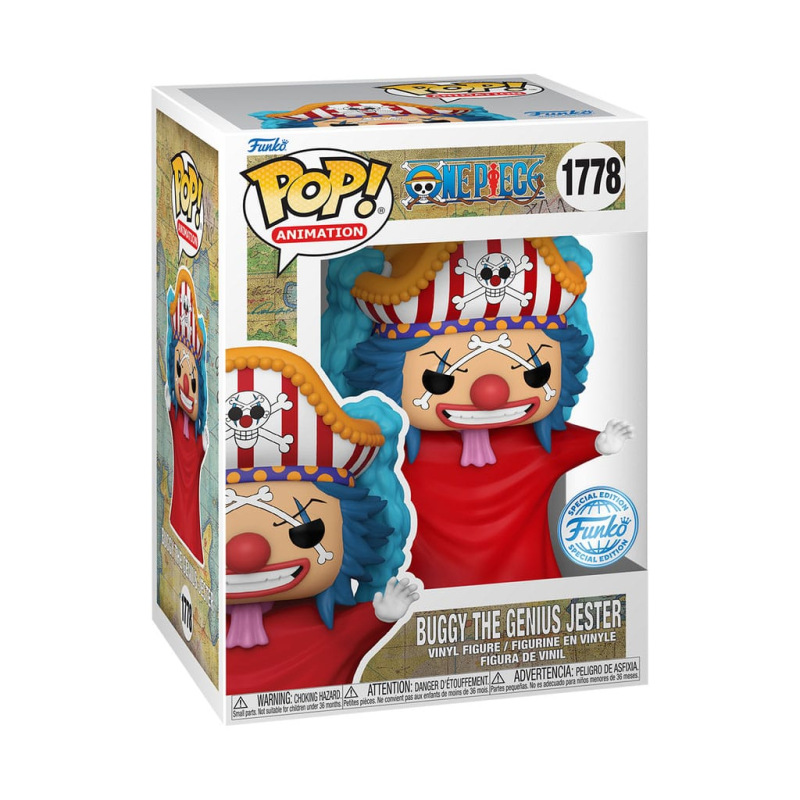 One Piece POP! Movies Vinyl Figure Buggy (Post Time-Skip) Exclusive 9 cm 1