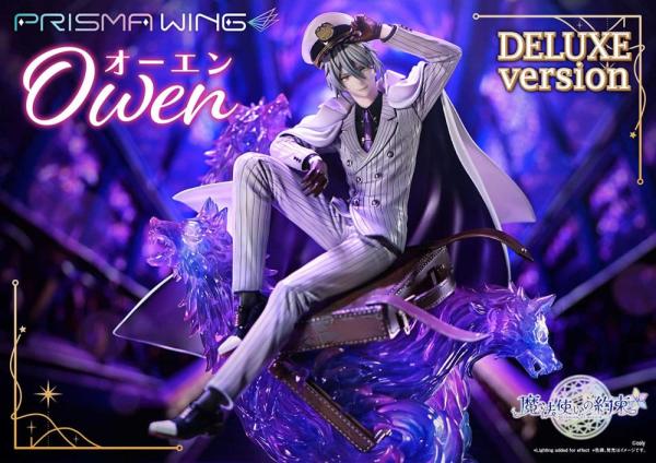 Promise of Wizard Prisma Wing PVC Statue 1/7 Owen Deluxe Version 26 cm 13