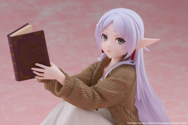 Frieren: Beyond Journey's End PVC Statue Desktop Cute Figure Frieren Roomwear Ver. 13 cm 7