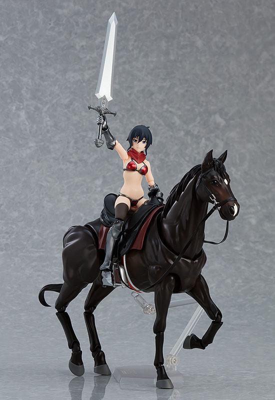 Original Character Figma Action Figure Horse ver. 2 (Dark Bay) 19 cm