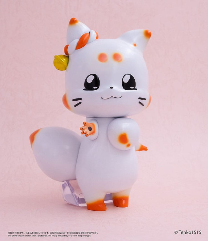 Little Fox with Two Tails Vinyl Figure Chibi Creature Tenko 15 cm 3