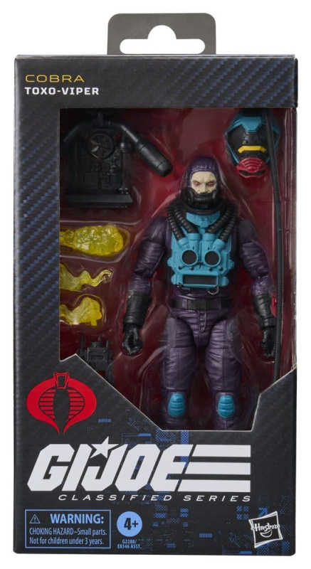 G.I. Joe Classified Series Action Figure #209 Toxo-Viper 15 cm 5