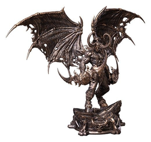 World of Warcraft 1/10 Scale Statue Illidan Stormrage (Bronze-Colored) 34 cm