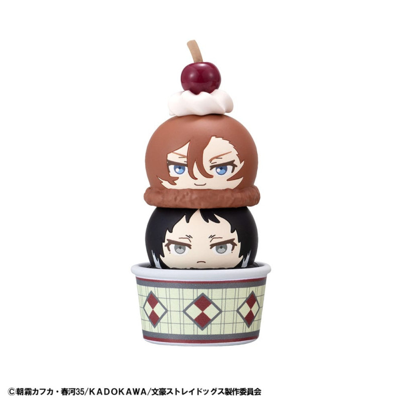 Bungo Stray Dogs Tsumichen Stack up & Change Trading Figure 6-Pack 8 cm (with gift) 5