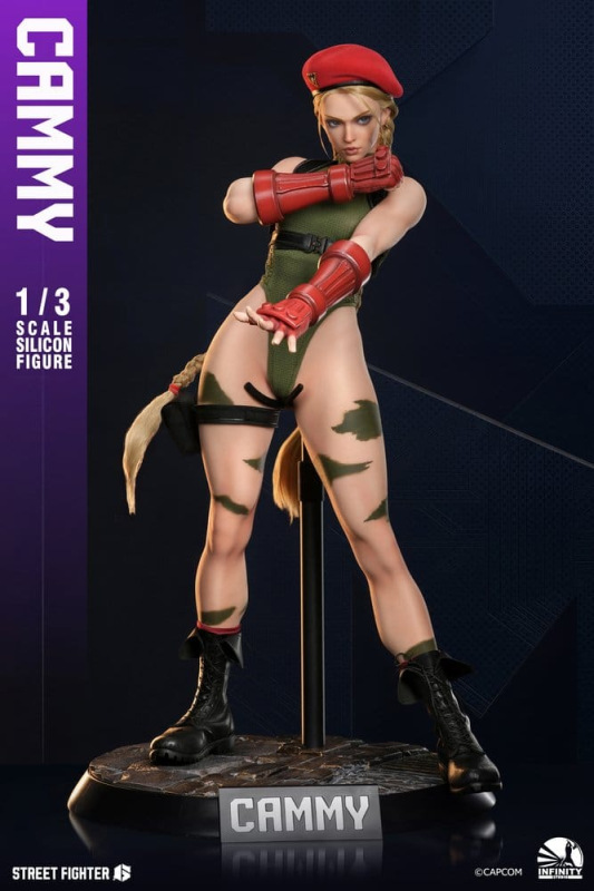 Street Fighter 6 Silicone Action Figure 1/3 Cammy 65 cm 2
