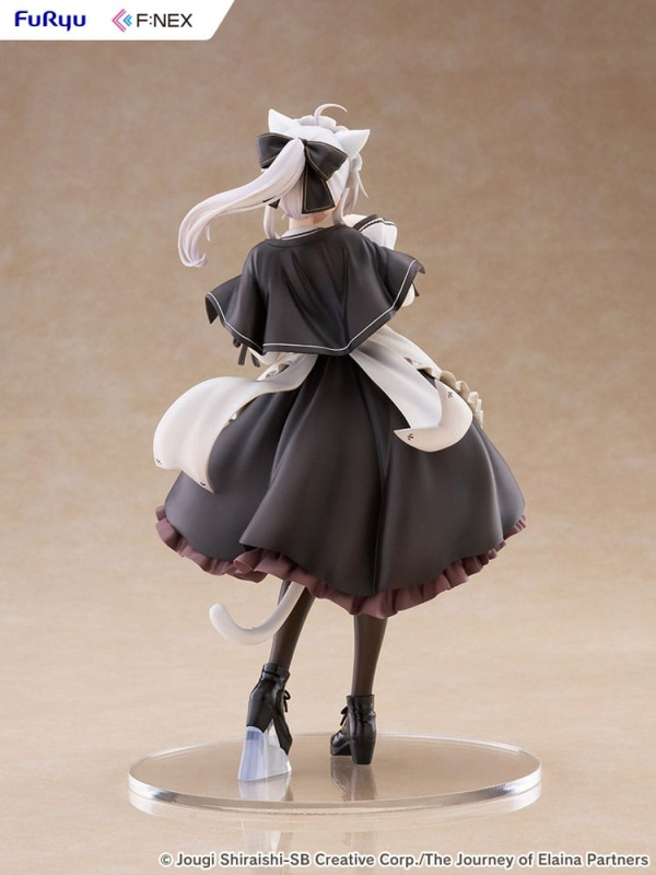 Wandering Witch: The Journey of Elaina F:NEX PVC Statue 1/7 Elaina Maid costume with cat ears Ver. 2 2
