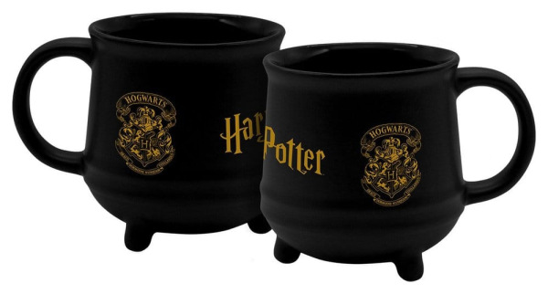 Harry Potter Mug Hogwarts Crest Cauldron Design 560ml