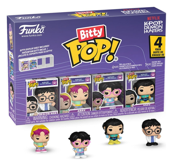 Netflix Bitty POP! Mini Figures 4-Pack Zoey 2 cm