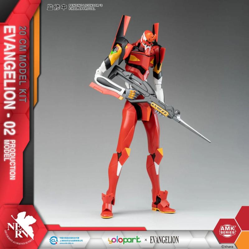 Neon Genesis Evangelion AMK Series Plastic Model Kit Eva-02 20 cm