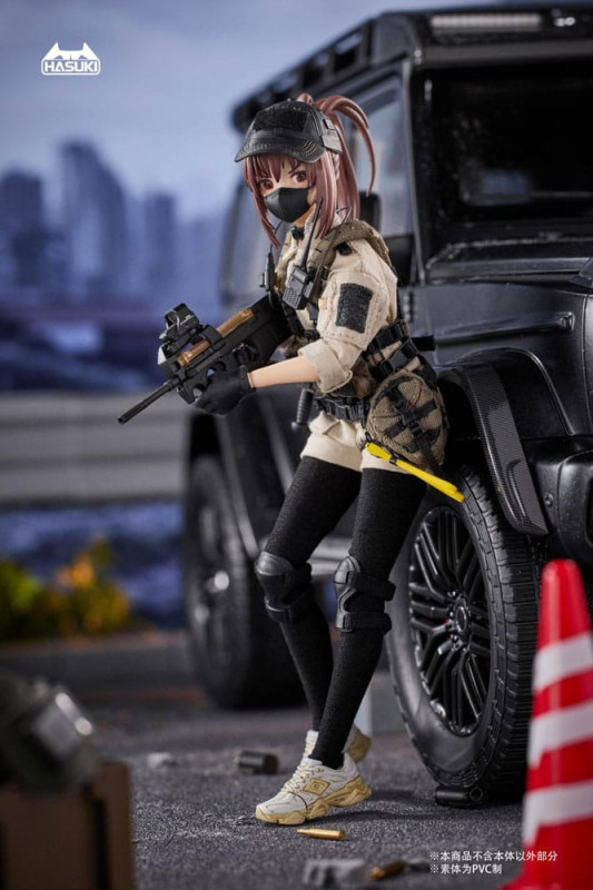 Pocket Art Action Action Figure 1/12 PA006 Reizei Hiyo the Security 15 cm 11