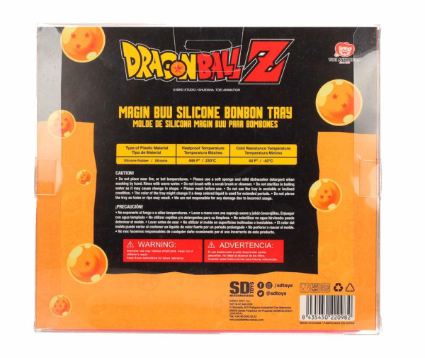 Dragon Ball Z Silicone Cookies Tray Majin Buu 1