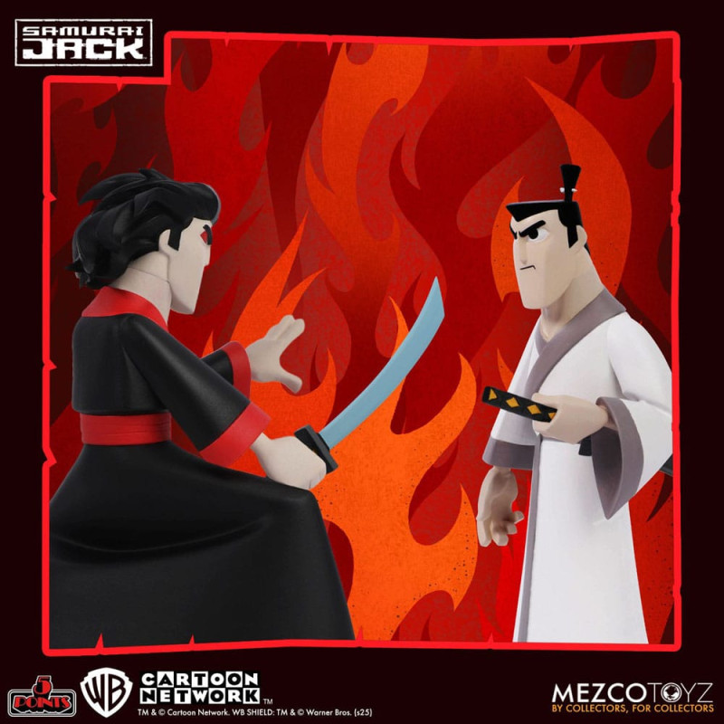 Samurai Jack 5 Points Action Figures 9 cm Deluxe Set Assortment (24) 8