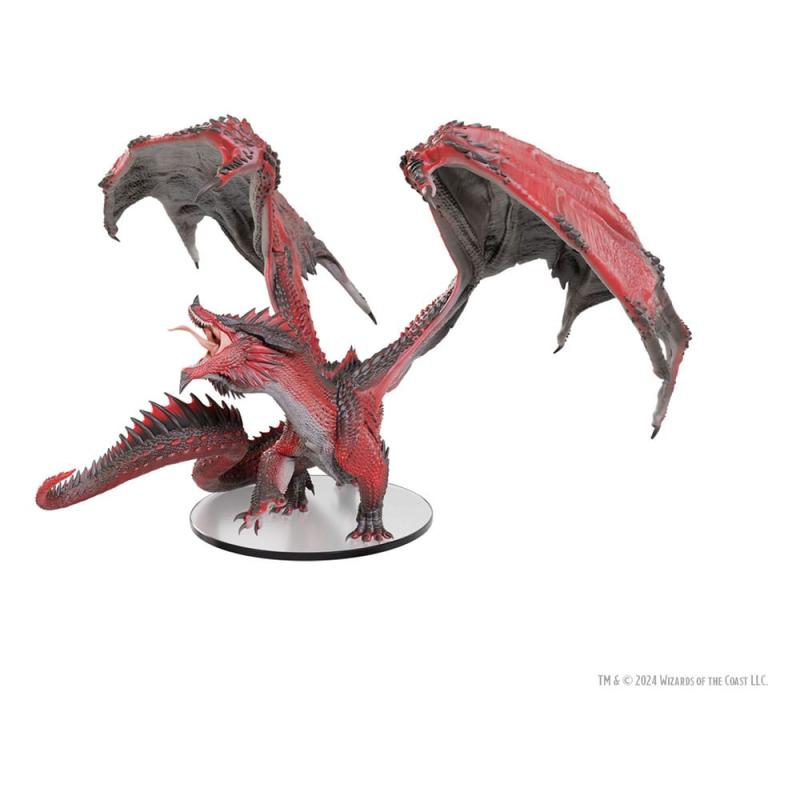 D&D Icons of the Realms Prepainted Miniature Adult Red Dragon Tyrant 18 cm 4