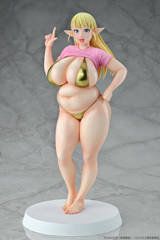 Plus-Sized Elf PVC Statue 1/7 Elfuda Gold Ver. 26 cm 2