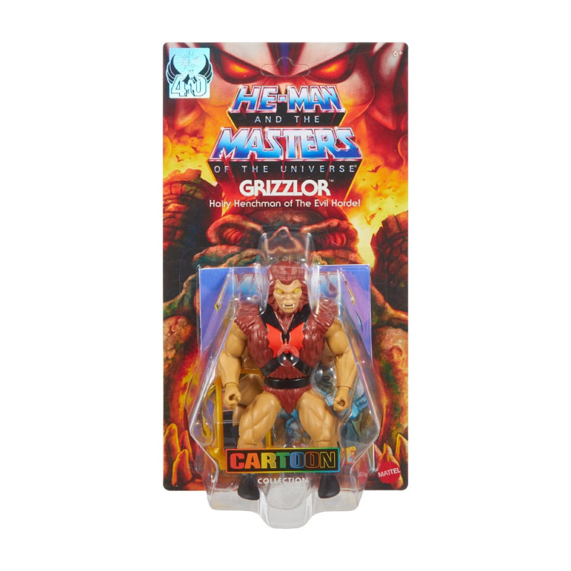 Masters of the Universe Origins Action Figure Cartoon Collection: Grizzlor 14 cm 4