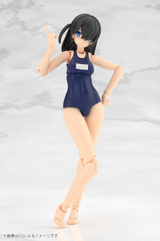 Frame Arms Girl Plastic Model Mizuki School Swimsuits Ver. 16 cm 8