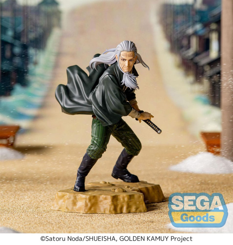 Golden Kamuy Xross Link Anime PVC Statue Toshizo Hijikata 13 cm 1