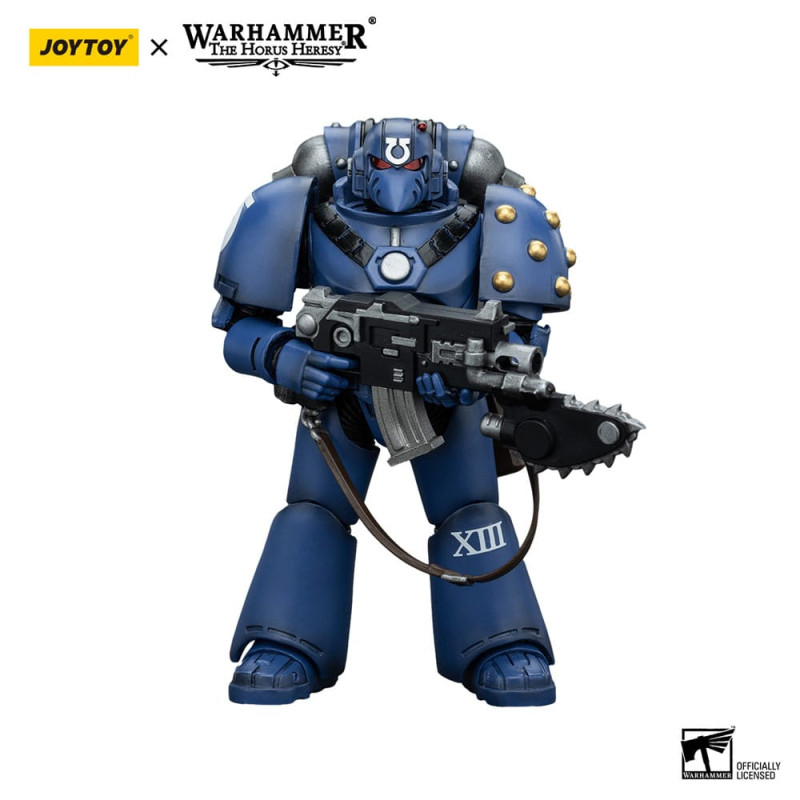 Warhammer The Horus Heresy Action Figure 1/18 Ultramarines MK VI Tactical Squad Legionary with Bolte 10