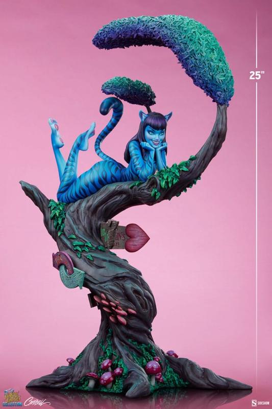 Fairytale Fantasies Collection Statue Lady Cheshire Cat 63 cm 7