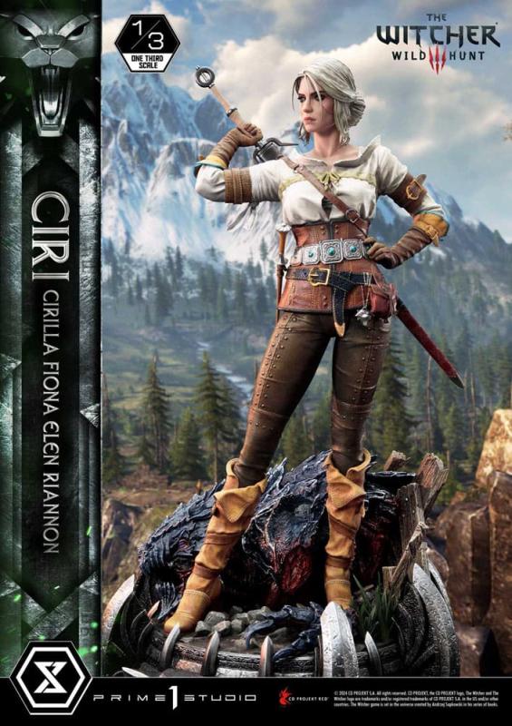 The Witcher 3: Wild Hunt Museum Masterline Statue 1/3 Wild Hunt Ciri Fiona Elen Riannon 81 cm 3