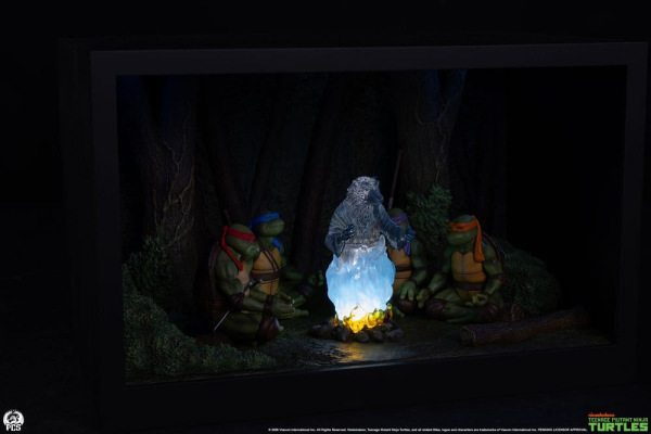 Teenage Mutant Ninja Turtles (Movie Moments) Mini Scale Diorama Splinter's Spirit 36 cm 9