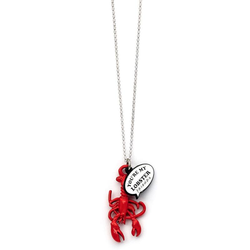 Friends Necklace You're My Lobster (Red enamel)