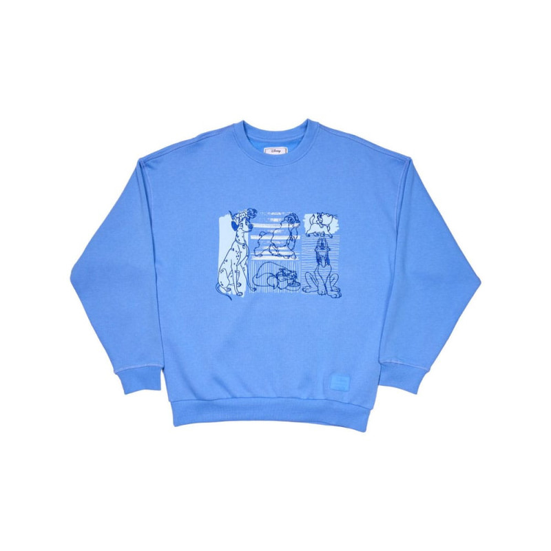 Disney by Loungefly Sweatshirt Unisex Dogs & Cats Oversized Crewneck