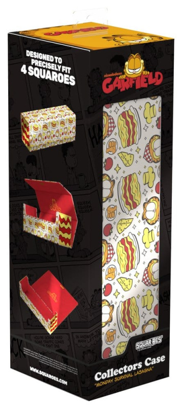 Squaroes Squaroe Garfield Collectors Case - Monday Survival Lasagna 14