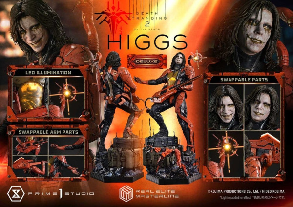 Death Stranding 2: On The Beach Real Elite Masterline Statue 1/3 Higgs Deluxe Version 81 cm 14