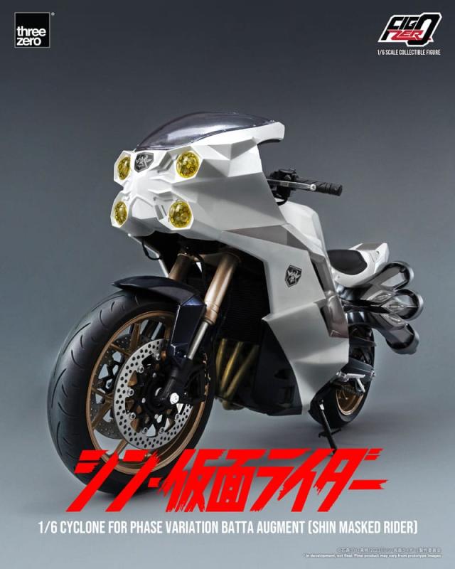 Kamen Rider FigZero Vehicle 1/6 Cyclone for Phase Variation Batta Augment (Shin Masked Rider) 35 cm