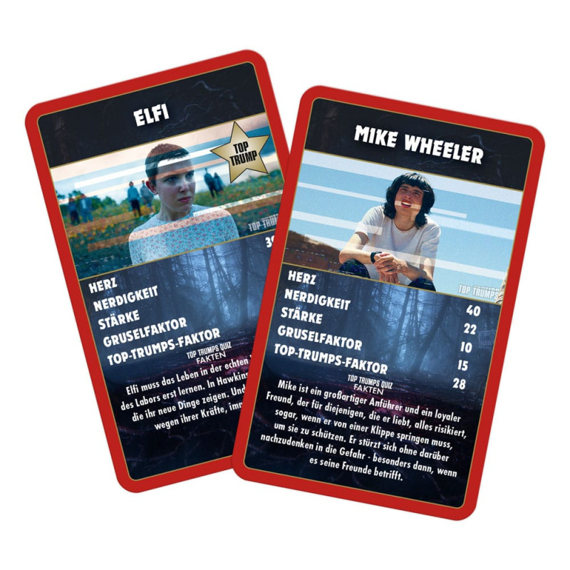 Stranger Things Card Game Top Trumps Collectables *German Version* 4
