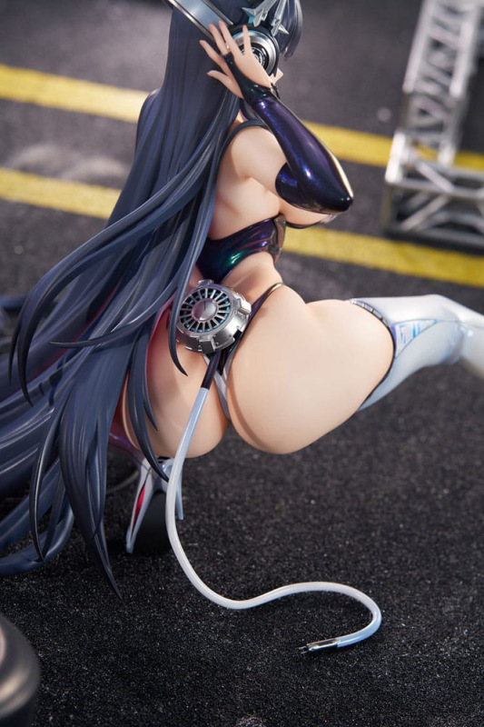 Azur Lane PVC Statue 1/7 Strasbourg Faerie of the Race Circuit Ver. 16 cm 6