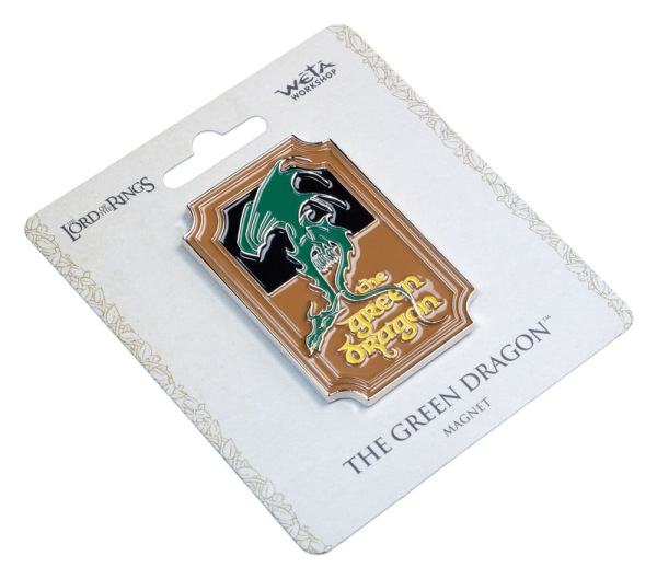 Lord of the Rings Magnet The Green Dragon (Enamel) 7 cm 1