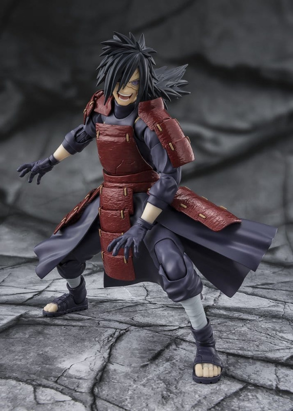 Naruto Shippuden S.H.Figuarts Action Figure Madara Uchiha Legend of Darkness 17 cm 2