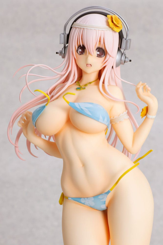 Super Sonico Statue 1/4.5 Super Sonico Summer Vacation Ver. 35 cm 6