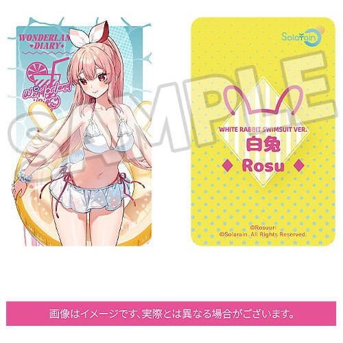 Rosuuri Original Character PVC Statue 1/7 White Rabbit Rosu: Swimsuit Ver. 25 cm 1